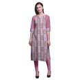 thumbnail image 1 of Bimba Kurti Droite à Panneaux en Coton pour Femmes, Longue Robe Kurti Imprimée, Haut Indien - X-Grand, 1 of 6