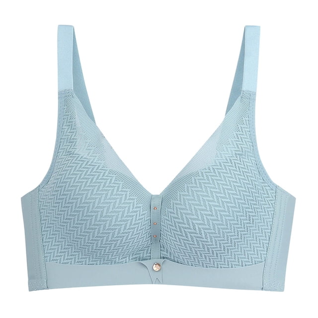 XZNGL Fashion Comfortable Womans Lace Beauty Back Solid Strap Wrap Plus Size Bra