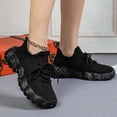 thumbnail image 2 of Dakaela Chaussures de Marche pour Femmes à Enfiler Tennis Course Espadrilles 2025 Mode Décontractée Chaussures pour Femmes Noir 8.5, 2 of 7