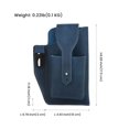 thumbnail image 3 of Openpig Leather Phone Pouch, Belt Holder, Universal Smart Phone Leather Belt Pouch for Men, 3 of 9