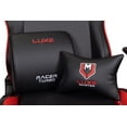 thumbnail image 2 of Luxe Racer Turbo Office, Desk & Gaming Chair - Supports up to 390lbs, 2 of 5