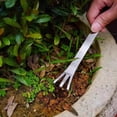 thumbnail image 4 of Râteau à Racines Bonsaï pour Aération et Ameublissement du Sol de Jardin Extérieur avec Conception à 3 Broches en Acier Inoxydable Outil de Jardinage Polyvalent pour la Préparation du Sol Racinaire, 4 of 6