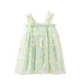 thumbnail image 1 of Kcodviy Enfants 16Y Plage Floral Bébé Garçon Robe d'Anniversaire Superposée Robes d'Anniversaire Filles Robe Sans Manches Florale Été Plage Fête Robe Bébé Princesse Tout-Petit Robes Décontractées Sans Manches Robes Filles, 1 of 3