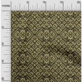 thumbnail image 2 of oneOone Georgette Viscose Mocha Brown Fabric African Aztech Craft Projects Decor Fabric Printed By The Yard 42 Inch Wide, 2 of 4