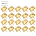 thumbnail image 4 of Herwey Square Rivet, 400 Sets 4MM-7MM DIY Leathercraft Spike Rivets Square Spike Studs Bags Shoes Belt Accessories, Square Spike Rivets, 4 of 7