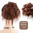 thumbnail image 2 of Pièce de Cheveux Chignon Élastique Désordonné Synthétique Chignon Ébouriffé Faux Chouchou Queue de Cheval Postiches, 2 of 7