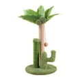 thumbnail image 4 of Sisal Cat Scratch Post Cat Climbing Frame Vertical Green Leaves House Cat Climbing Rack Durable Pet Cat Toy Cat Scratching Posts for Indoor B, 4 of 8
