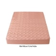 thumbnail image 3 of Bdday Cooling Sheets Fitted Sheet- Protective Cover for Bed Mattress- Pocket Fitted Sheet- Winter Warm- Breathable- Non-Slip for Skin Care Bed Sheet- Cotton Quilted Fitted S Queen Sheets, 3 of 7