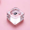 thumbnail image 3 of Palette de Colle pour Cils Cristal Verre Pierre de Colle pour Cils pour Extension de Faux Cils Support de Colle pour Cils Coussinet Base de Faux Cils, 3 of 5
