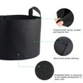 thumbnail image 3 of LYUMO Gallon Black Plants Vegetable Flower Growing Bag, 3 of 5