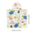 thumbnail image 2 of Serviettes de Plage pour Enfants,Piscine pour Enfants Serviette de Plage à Capuchon pour Enfants Serviette de Changement de Plage de Natation Portable en Microfibre,Serviettes de Plage pour Enfants,Serviettes de Plage en Microfibre, 2 of 3