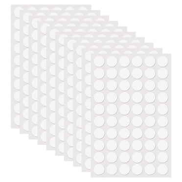 Uxcell 600pcs Sticky Tack for Wall Hanging, Removable Adhesive Poster Putty, Double-Side Mounting Putty for Hanging Pictures and Museum Art (15mm)