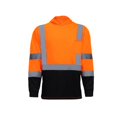 thumbnail image 3 of Radyan Maximum Visibility Reflective Safety Hoodie, 2-Tones - 12 Pack, 100% Polyester, Size: Adult, 3 of 4