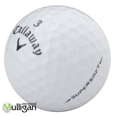 Mulligan - 36 Callaway Supersoft 5A Recycled Used Golf Balls, White