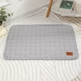 thumbnail image 2 of Tapis Matelassé pour Animaux Tapis pour Animaux Doux Matelassé Semelle Antidérapante Rectangulaire Été Moyen Petit Chien Chiot Chat Chaton Tapis de Couchage Tapis Fournitures pour Animaux Confortable, 2 of 8