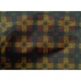 thumbnail image 4 of oneOone Cotton Poplin Fabric Check & Triangle Ikat Print Fabric By Yard 42 Inch Wide, 4 of 4