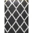thumbnail image 1 of Ladole Rugs Dark Grey White Indoor Solid Plain Shag Soft Area Rug Mat Carpet Runner for Living Bed room Entry way Patio Small Medium Large Non Slip Skid Size 3x5. 4x6 5 x 8 7 x 10 9 by 12 11 feet ft, 1 of 4