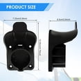 thumbnail image 3 of CHUANK EV Charger Holder Easy to Install Waterproof Charging Plug Cable Hanger Safe EV Charging Cable Holder Solid Car Charger Cable Organizer for Your Car, 3 of 10