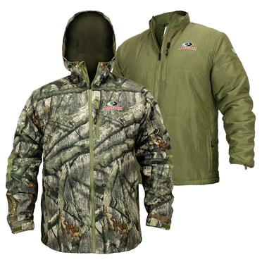 EHG Elite Sierra Toutes Saisons Manteau Camouflage Imperméable 3-en-1 avec Doublure Isolée Amovible (MO Treestand, 2TG)