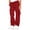 A01-Red, variant on yoeyez Girl's Sweatpants With Pockets,Kids Girls Solid Hippie Punk Streetwear Trousers Loose Elastic Waist Pants With Pockets Comfortable Fitness Pants for 7-8 Years