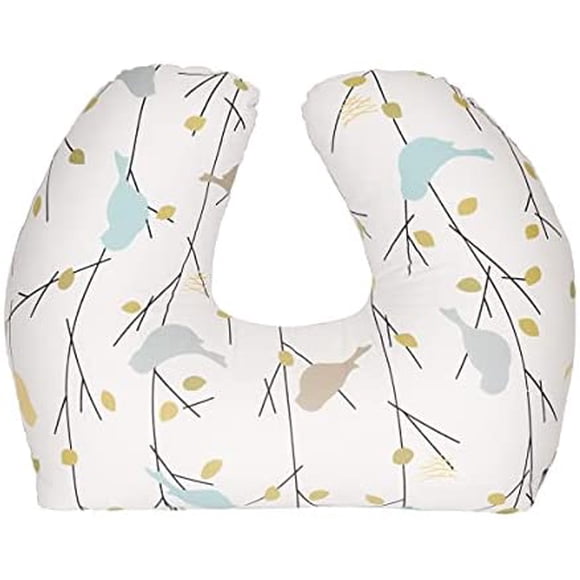 Coussin d’allaitement Jolly Jumper Baby Sitter | ENTREPRISE FIÈREMENT CANADIENNE | Coussin de soutien 100 % coton, hypoallergénique pour l’allaitement, l’assise et la détente | Fabriqué au Canada
