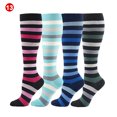 thumbnail image 3 of CAROOTU Compression Socks for Women & Men Circulation-Compression Socks 20-30 mmHg for Running Sport Nurse, 3 of 7