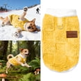 thumbnail image 2 of Winter Coat Vest With Leash Ring Warm Jacket For Small Medium Dogs Fashionable Cold Weather Apparel With Multiple Colors & Sizes Pet Clothes Rack Hanger Pet Clothes Hangers Pet Clothes for Medium Dogs, 2 of 5