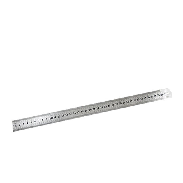 Unique Bargains Précision Marque Acier Inoxydable 40cm Long Règle Droite