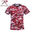 thumbnail image 2 of Rothco Digital Camo T-Shirt - Red Digital Camo, Large, 2 of 6