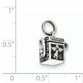 thumbnail image 2 of Sterling Silver Angel Prayer Box Charm QC4460 (13mm x 10mm), 2 of 3
