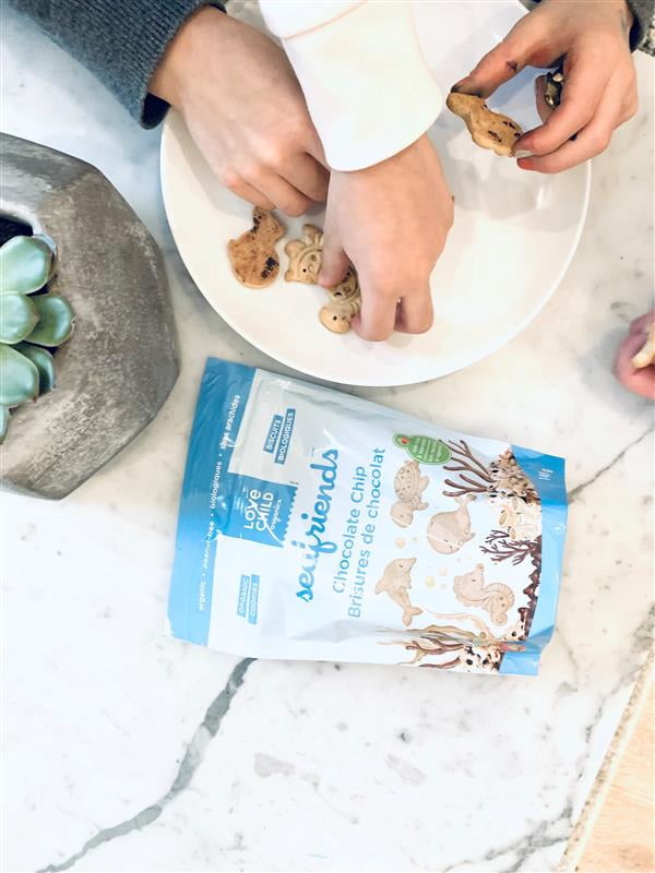 Love Child Organics Sea Friends Chocolate Chip Cookies 140g Pouch