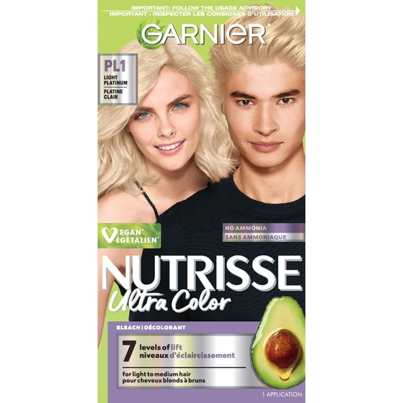 Garnier Nutrisse Ultra Color Light Platinum Hair Bleach Kit