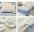thumbnail image 5 of Dvruxg 4-Piece Washed Polyester Bedding Set – Soft, Breathable & Fade-Resistant | Includes Duvet Cover, Fitted Sheet & 2 Pillowcases | Multicolor, Double-Sided Design (Twin/Full Sizes), 5 of 5