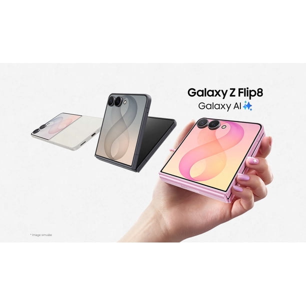 Samsung Galaxy Z Flip8 Graphite 12+256 GB - Walmart.ca