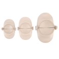 thumbnail image 4 of Press 3 Pcs Dumpling Maker Mould Wheat Straw Empanadas Press Mold Different Sizes for Cooking Kitchen, 4 of 7