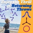 thumbnail image 3 of SharkTRUE Childrens Hand Thrown Boomerang Three-Leaf Flying Decompression Toy Parent-Child Outdoor Toy, 3 of 8