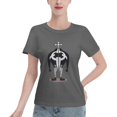 thumbnail image 1 of Women's Basic Short Sleeve T-Shirt One Piece Big Bear, 1 of 6