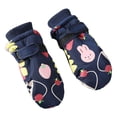 thumbnail image 1 of String Mittens Kids Girl Wool Gloves Young Girl Gloves Winter Warm Kid Mitten Boy Children Gloves Girls Boys Cartoon Rabbit Mittens Winter Warm Thick Windproof Ski Gloves, 1 of 3