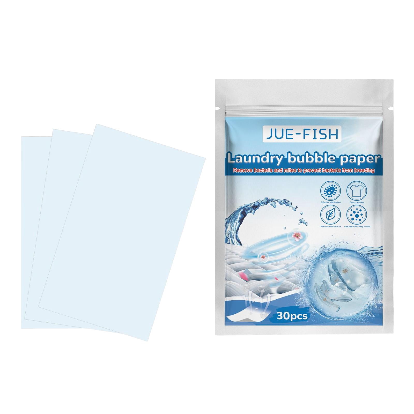 30x Fragrance Cleansing Laundry tablet Laundry Detergent Laundry Liquid Papers