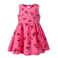thumbnail image 1 of Robe Petite Fille Sans Manches Ligne A Robes d'Été Robes Dessin Animé pour Filles Robe d'Anniversaire Filles, 1 of 9