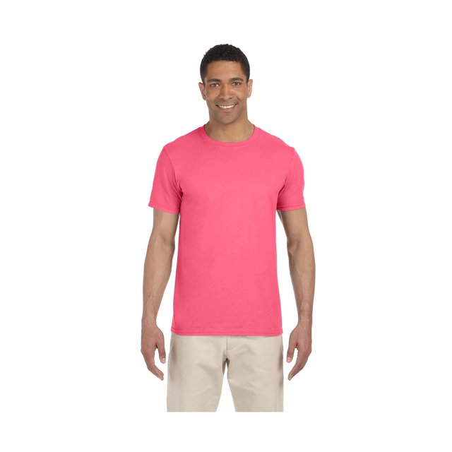 Gildan T-Shirt Étiquette Pré-Rétrécie Softstyle pour Hommes, Style G64000