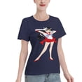 thumbnail image 2 of T-Shirt Basique à Manches Courtes pour Femmes Sailor Moon Rei Hono, 2 of 6