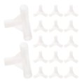 thumbnail image 4 of MOVTOTOP Worgeous 30 Pcs Connecteurs de Mât de Tente Raccords de Toit de Tente Matériel de Raccords à Trois Voies pour Serre, 4 of 8