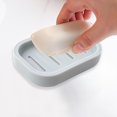thumbnail image 3 of WRKEKC Portable Soap with Drainage Tray - Compact and Lightweight Design - Suitable for Bathroom,Travel,and Kitchen - Made from Strong Plastic - Easy to Clean and Store - Keeps Soap Dry and Organized, 3 of 6