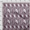 thumbnail image 2 of oneOone Georgette Viscose Fabric Parallelogram & Triangle Geometric Printed Craft Fabric BTY 42 Inch Wide, 2 of 4
