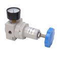 thumbnail image 3 of Air Compressor Pressure Regulator, Air Pressure Regulator Automatic Relief Valve With Gauge, 3 of 8
