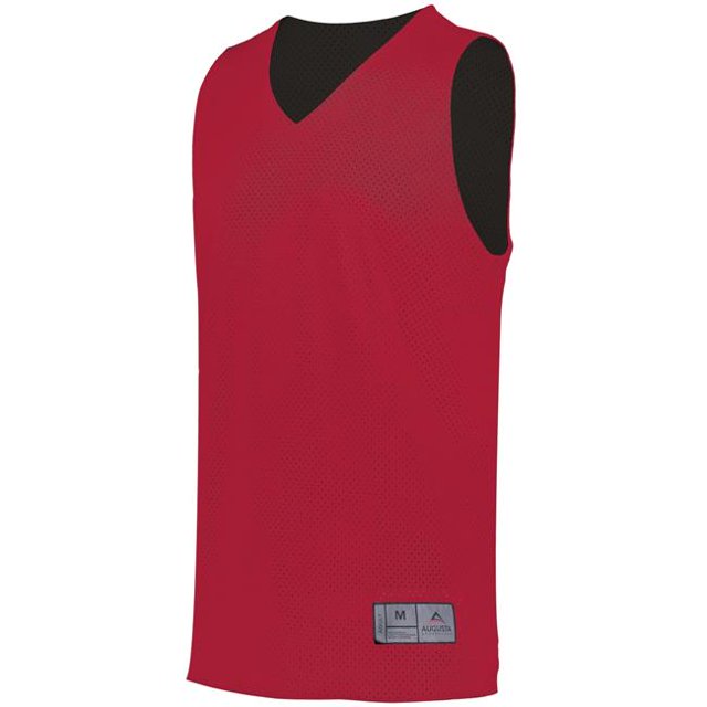 ASI 161.406.S Jersey Réversible en Maille Tricotée 2.0 pour Adulte, Écarlate et Noir - Petit