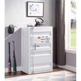 thumbnail image 2 of Bowery Hill Contemporary Metal Rectangular Chest with 1 Door in White, 2 of 5