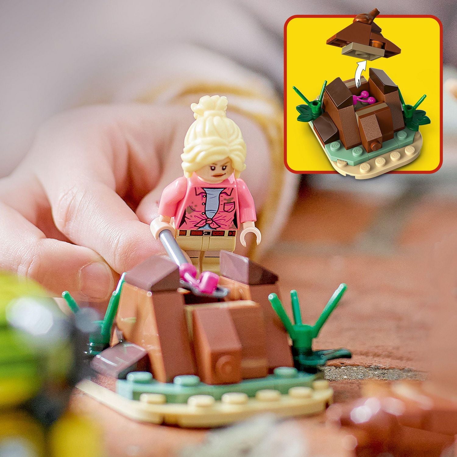 LEGO Jurassic World La recherche sur les tricératops 76959 Ensemble de construction (281 pièces)