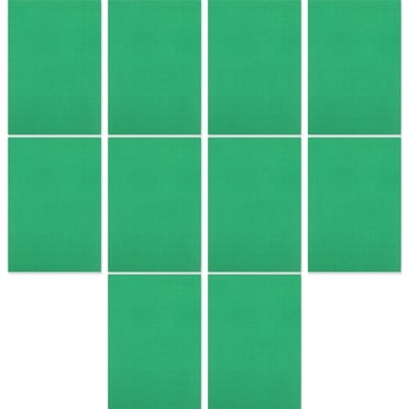 KAKOWELY cardstock colored paper 10pcs Green Cardstock Colored Cardstock A4 Size Dark Green Cardstock Paper For Card Making Craft Scrapbooking Party Decors Kids School Supplies